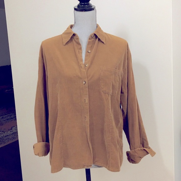 Vintage Jacob soft corduroy button down - Picture 1 of 11